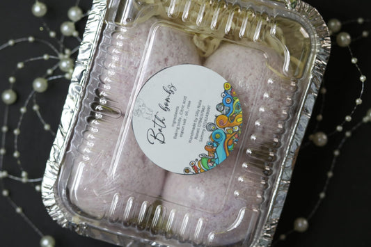 4 Pack Bath Bombs